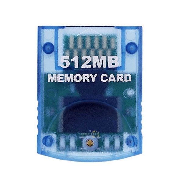 512mb Minneskort För Spel Minneskort För Konsol Lätt Att Använda, Blå