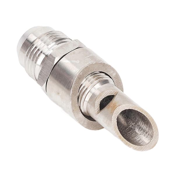E VAC Udskillerkit Rustfrit Stål Universal 10AN Studs M18 Vinklet O2 Studs M18x1.5 Vakuumprop