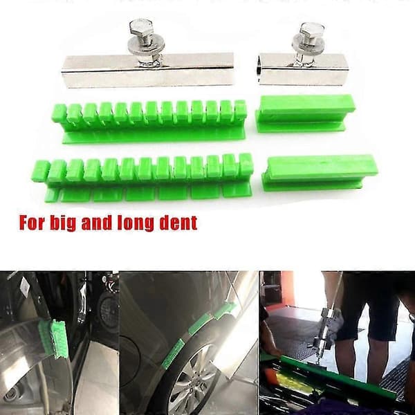 18x Paintless Dent Removal Puller Tabs Tenner Verktøysett Med Limstifter For Bulkreparasjon Av Bilkarosseri