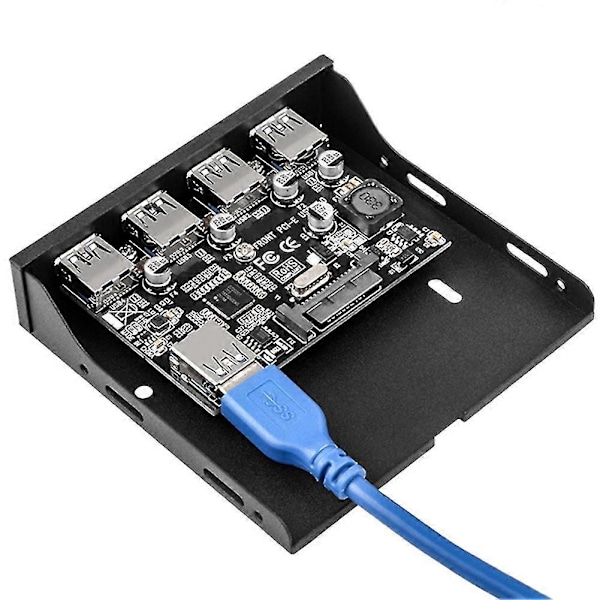 PCI-e til USB 3.0 PC Panel USB Udvidelse Pcie USB Adapter 3.5 Tommer Panelbeslag PC
