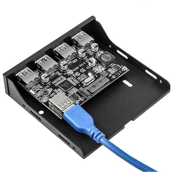 Pci-e - Usb 3.0 PC-paneeli Usb-laajennus Pcie Usb-sovitin 3,5 tuuman paneelikiinnike PC