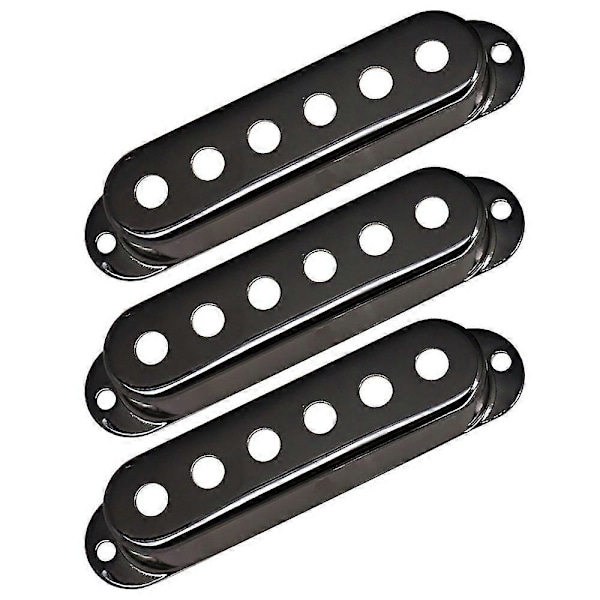 3st Öppna Single Coil Gitarr Single Covers 48/50/52mm För St Sq Elgitarr Tillbehör,b