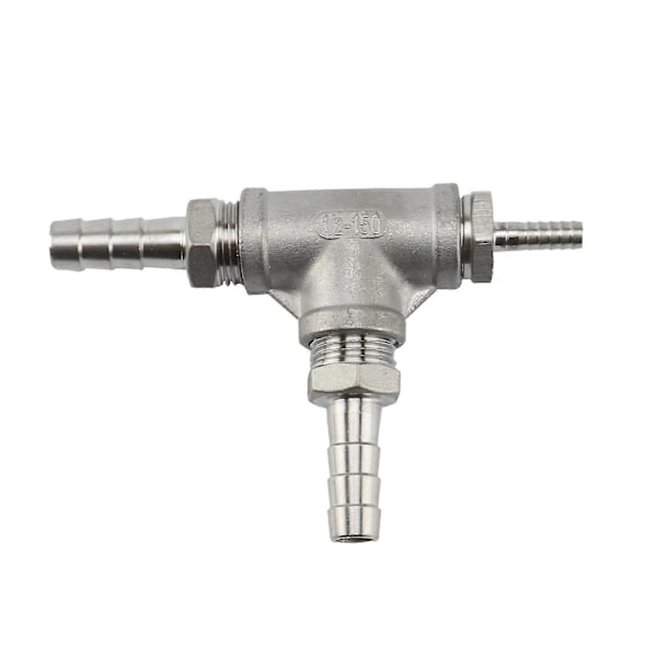 Ølbrygging Rustfritt Stål Inline Lufting/Oksygenering Diffusjonsstein 2 Mikrometer - 1/2 tomme For