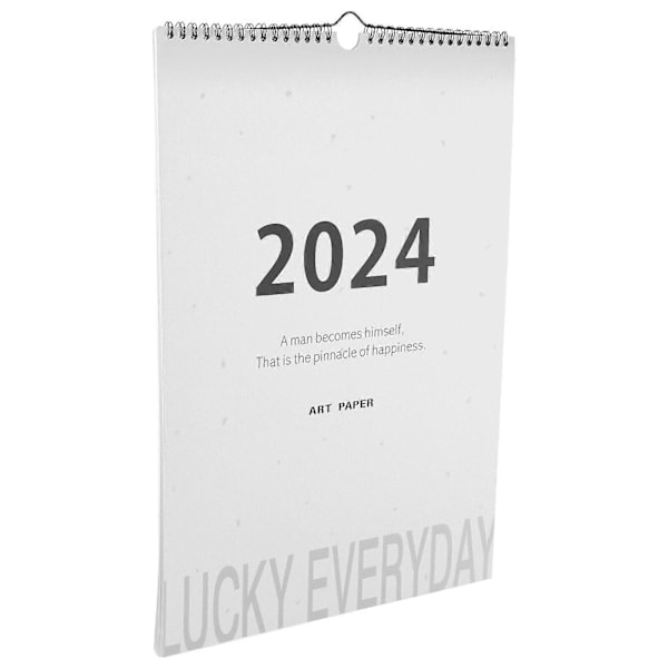 Månedlig Vægkalender Ferieplanlægningskalender Engelsk Daglig Kalender til Kontoret