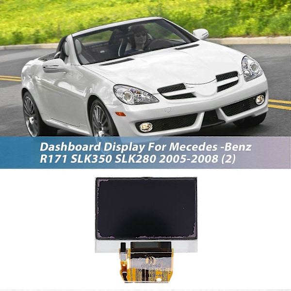 Bil Dashbord Display For - R171 Slk350 Slk280 2005-2008 Instrument Nedre Display Lcd Instrument Clu