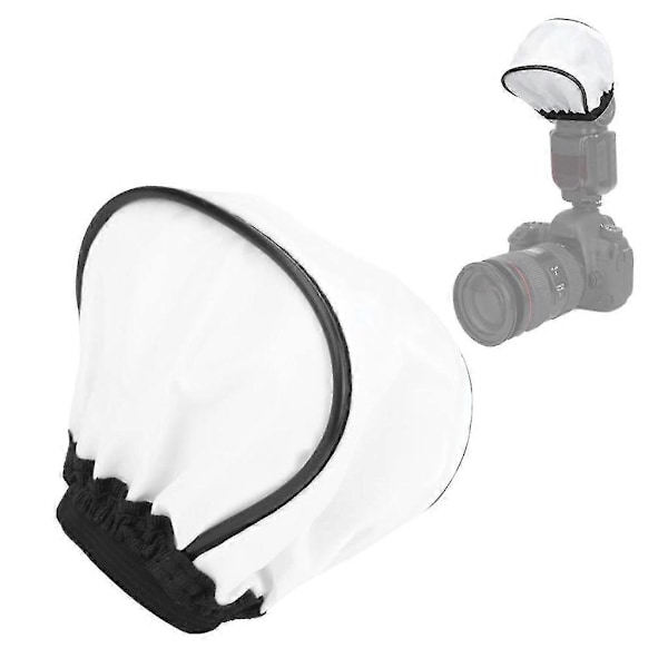 2x Softboks Diffuser For Foto Speedlite Blitslys