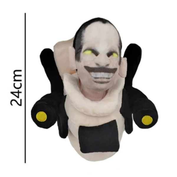 Skibidi Toalett Plysch 30cm Anime Plyschleksak Gosedjur Mjuka Roliga Plysch Barn Jul Födelsedagspresenter Docka Green