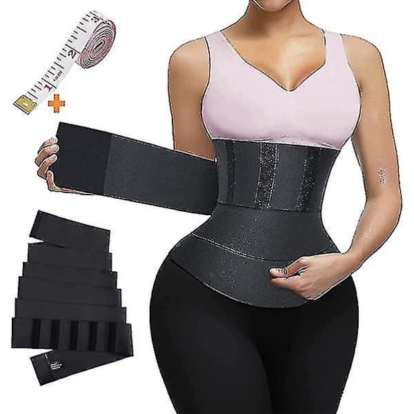 Tflycq waist trainer för kvinnor lägre mage fett plus storlek, halkfri