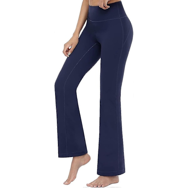 Fleeceforede leggings for kvinner i store størrelser, varme termiske yogabukser for vintertrening S-4xl Style2 M