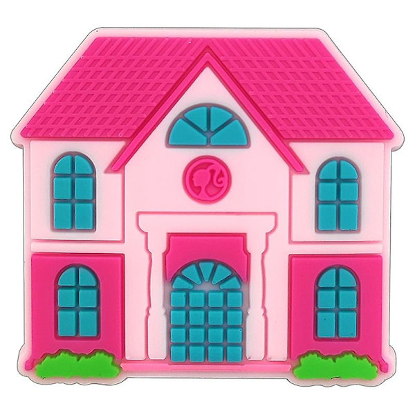 1 stk. Barbie Dukke Serie Croc Charms Designer Til Pige Sko Charms Croc Tilbehør Til Klassisk Træsko Børne Gave Hot Sale LAN29-12