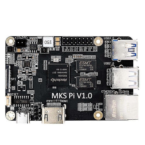 Mks Pi Klipper Motherboard Controller 64bits Soc Onboard Klipperscreen Til Voron Kompatibel Med -a