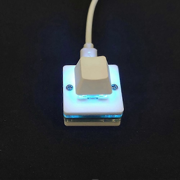 Rgb Mini 1-knapps Osu Gaming Ing Programmering Makroknappsats Mekanisk Knapp