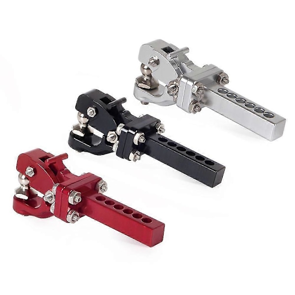 CNC Metall Släpvagn Dragkrok Sänke För 1/10 RC Crawler Bil Traxxas Trx4 Axial Scx10 90046 Redcat