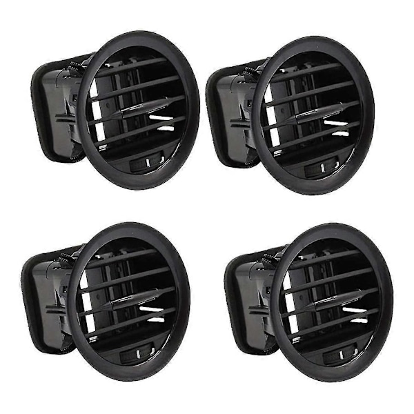 Bilvärmare A/C Luftventilationsskydd Utloppsgaller 13417363 2201099 För Opel Adam / Corsa D Mk3, 4st
