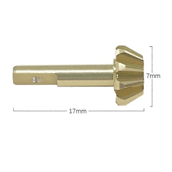 2 stk -p06 Metallkeglehjul For Ldrc -p06 P06 Unimog 1/12 Rc Lastebil Bil Reservedeler Tilbehør