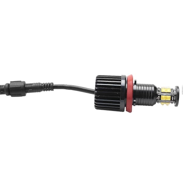 1 pari 120 W 12 LED -auton enkelinsilmämerkki ajovalopolttimot lampuille E82 E90 E92 E60 E61 E63 E89 X6 H8