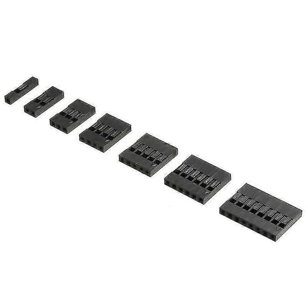 310 stk. 2,54 mm Han+hun Ledningsjumper og Header Konnektor Hus Sæt