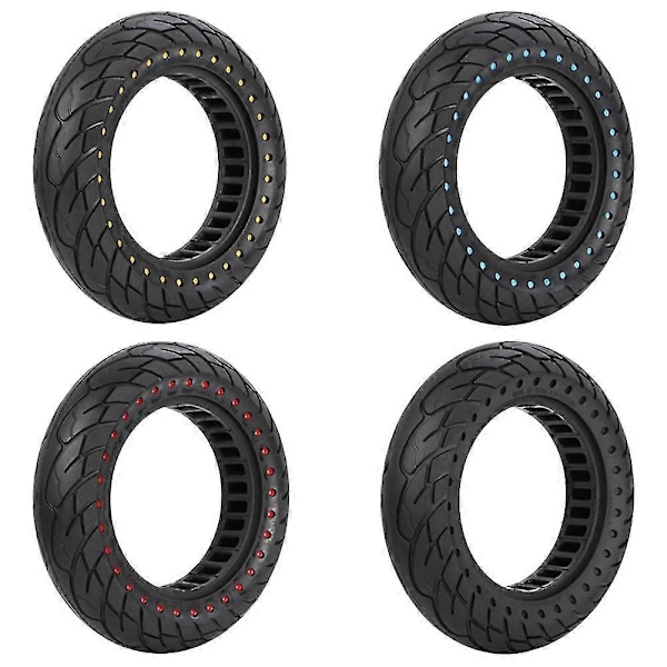 Elektrisk Scooter 10x2.5 Tum Gummidäck Punkteringsfritt Hållbart Däck För Max G30 Röd