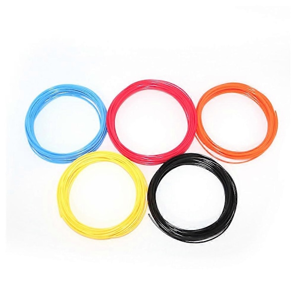 3D Pen Filament Refills 1.75mm ABS 328 Lineære 20 Forskellige Farver