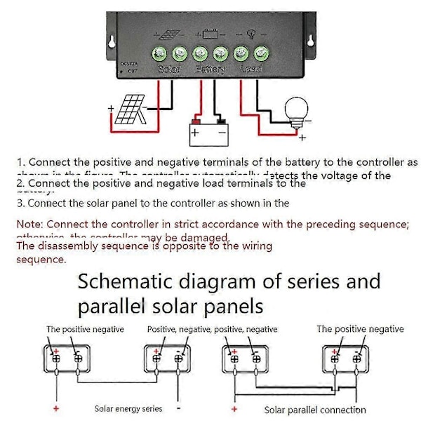 Mppt/pwm Aurinkolataus 12v/24v/36v/48v Auto Solar Pv Charr LCD-näytöllä