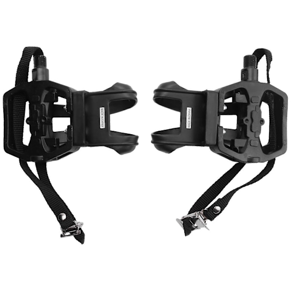 Spinningcykel Pedal Aluminium Legering Spd Pedal Med Tåclips Klamper Cykeltilbehør Til Spinningcykel Motionscykler