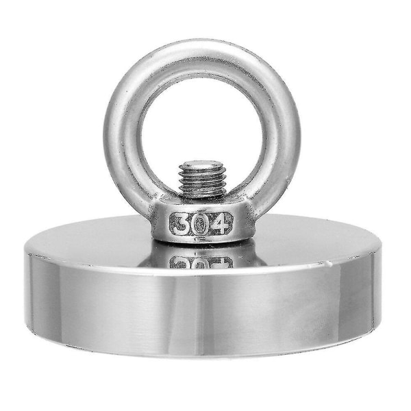35-600kg Neodym Fiskemagnet Bärgningsmagnet med 20m Rep och Handskar för Detektering av Metallskatter 25mm