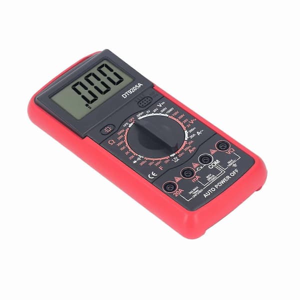 Digitalt Multimeter Elektrisk Spenningstester Sett Høy Nøyaktighet Multifunksjonelt Multi Meter