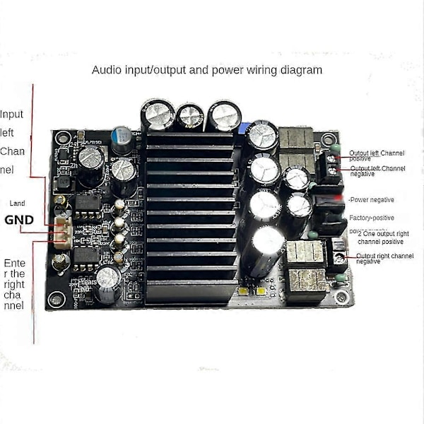 Tpa3255 Hifi Digital Forstærker Board Tpa3255 Klasse D Forstærker Board 300wx2 Høj Audio Forstærker Mo