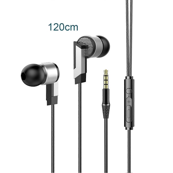 Peli Kuulokkeet Linjasäädöllä Subwoofer Mukava In-Ear Muotoilu 3.5mm Type-C Kuulokkeet Pitkäkestoiseen Käyttöön