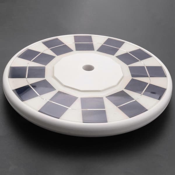 Solar Flagstangslys 128 Led Solar Flagstangslys Super Klare Solar Flagstangslys