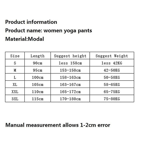 Dame Yoga Harem Bukser Løse Aladdin Bloomers Bukser black S