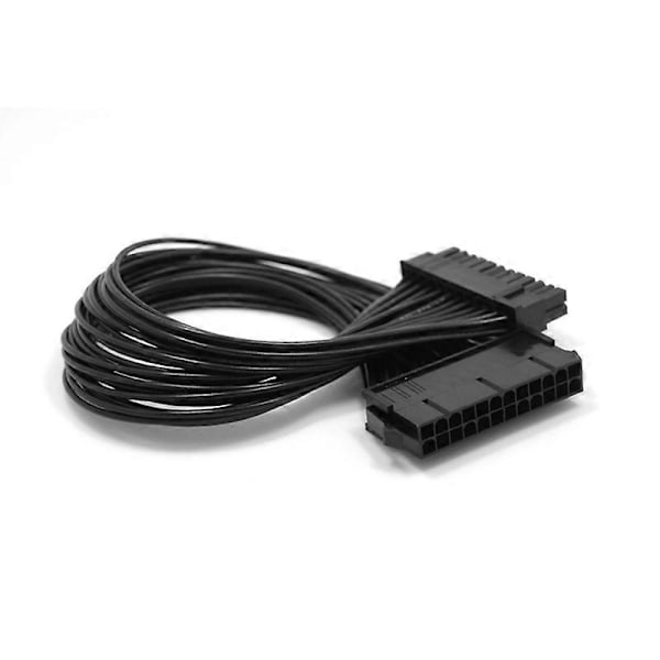 32cm PC Chassi Moderkort 24 Pin Hane till Hona Strömförsörjning Förlängningskabel
