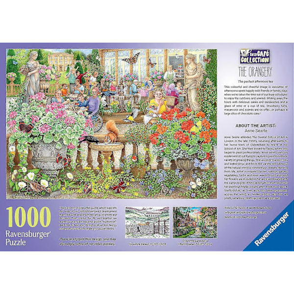 Koselig Kafé Nr. 2, The Orangery Puslespill (1000 Brikker)