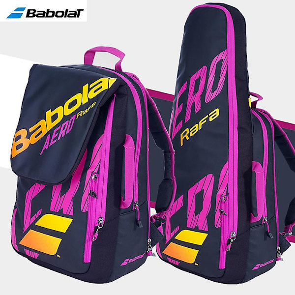 Babolat Tennisryggsäck Pure Wimbledon Joint Tennisracket Squash Badminton Racket Bag Stor Kapacitet Lackerad Väska Type D