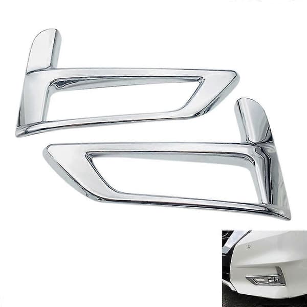 For C27 2017 2018 2019 ABS Krom Front Tåkelys Lampe Deksel Trim Tåkelysramme Dekor