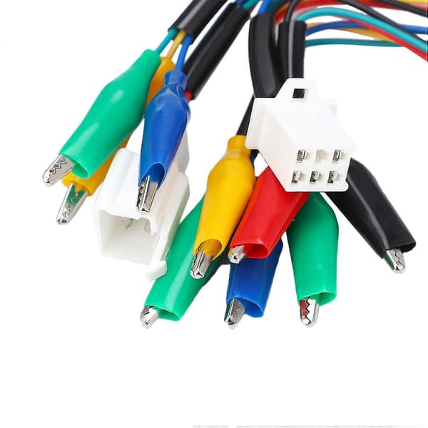 2x Børsteløs Motor Controller Tester 24v/36v/48v/60v/72v Elektrisk Bil E-cykel Scooter Hall Tester Te