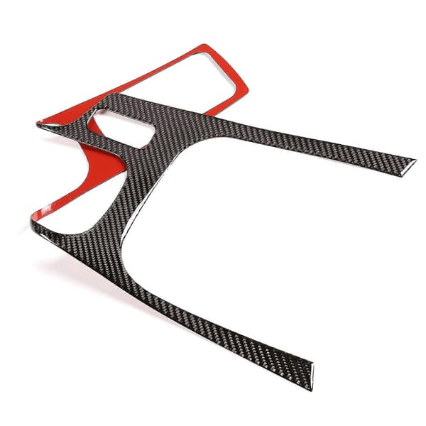 For 2015-2021 Karbonfiber Bil Girskift Panel Deksel Trim Bil Styling