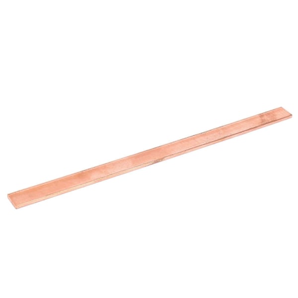 3x 99,6% T2 Lilla Kobber Cu Flad Stang Plade 3mm X 15mm X 250mm Metalstrimmel