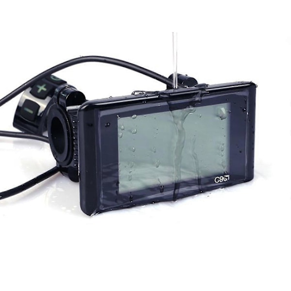 LCD-display C961 för Bafang BBS mittmotor - Utmärkt