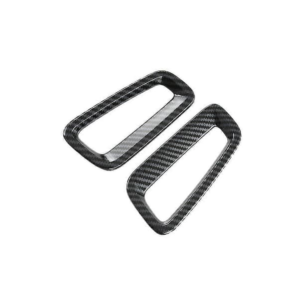 Karbonfiber Bil Front Luftventil Dashbord Uttak Deksel Trim For 11. Generasjon 2022 + Rhd