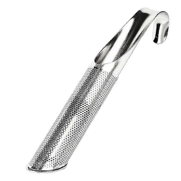 Tesi av rustfritt stål, te-diffuser te-infuser for løs te, kaffe, krydder, langhåndtaks T