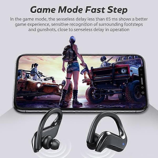 MD03 True Wireless Stereo Bluetooth-kompatible 5.0 Trådløse Touch Øretelefoner med Digital Display Opladningsboks