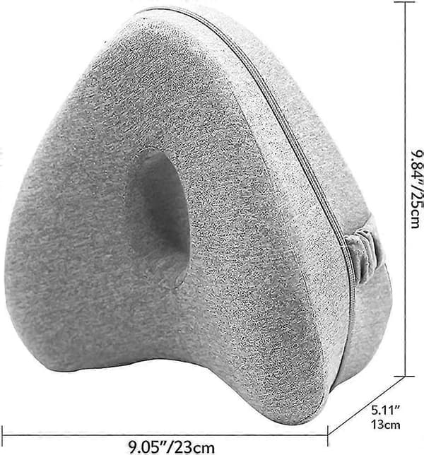 Kneepute mellom bena for soving, memory foam knepute for soving