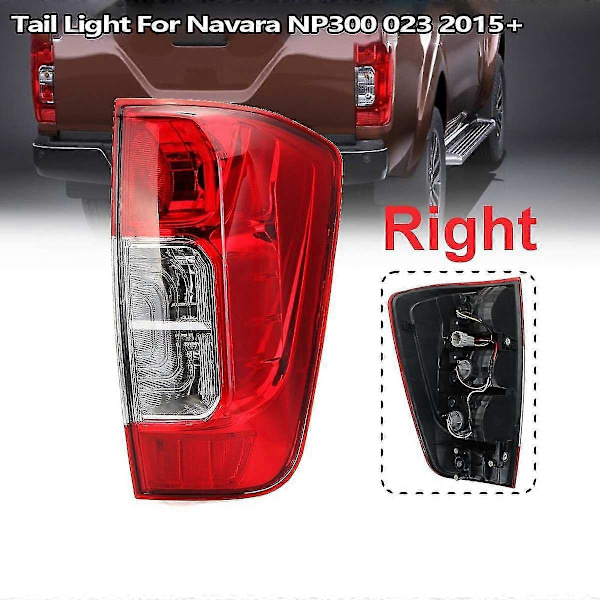 Bil Venstre Bakre Baklykt Bremselys Signal Lampe Med Ledningsnett Varsel For Navara Np300 D23 2015-2019