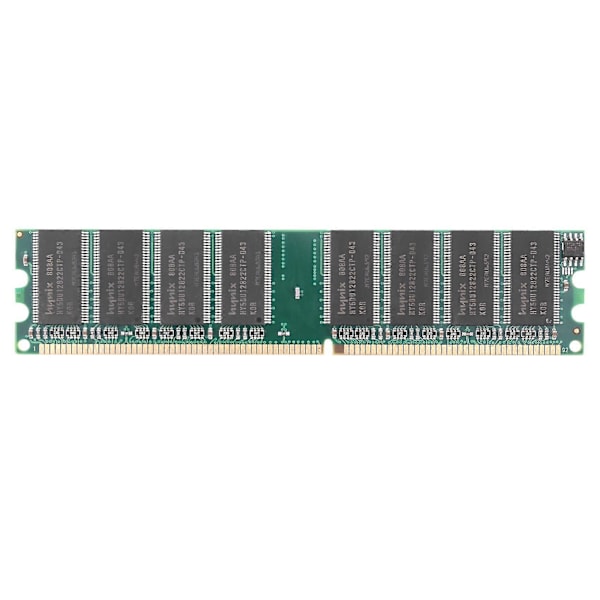 DDR 1GB PC Minne RAM DDR1 Skrivbords PC3200 400MHz 184 Pin Non-ECC Datorminne Modul