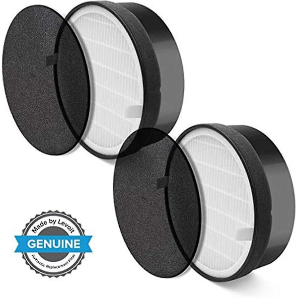 Luftrenare Lv-h132 Ersättningsfilter, True Hepa och Aktivt Kolfilter Set 2-pack