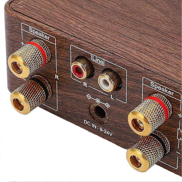 Mini Bluetooth 5.0 Effektforstærker Stereo HiFi Digital Forstærker 2 Kanaler 50W og 50W med USB Input