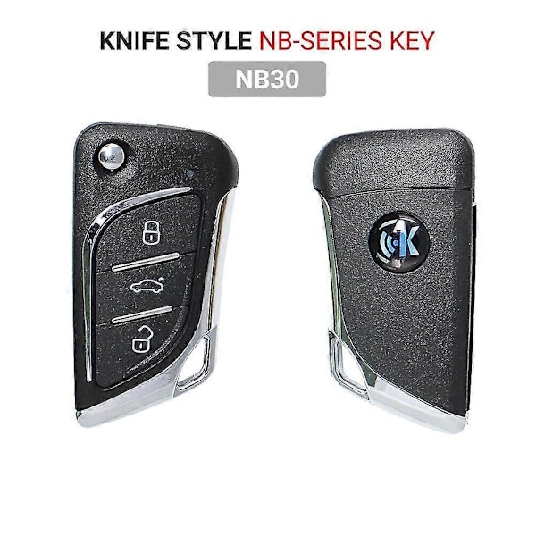5 stk/lot Keydiy 3-knapps -functal Bilfjernkontrollnøkkel Nb30 -- For Kd900