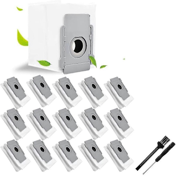 Støvsugerposer Automatiske Snavsbortskaffelsesposer Kompatible med I & S Serie I7+ I7 Plus I3 I6 I8 S9 Plus