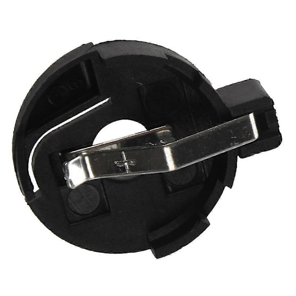 Cr2016 2025 2032 Knapcelle Batteriholder Sokkel Sort 10 Stk